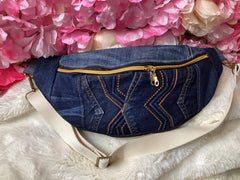 Denim embroidery