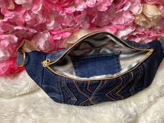 Denim embroidery
