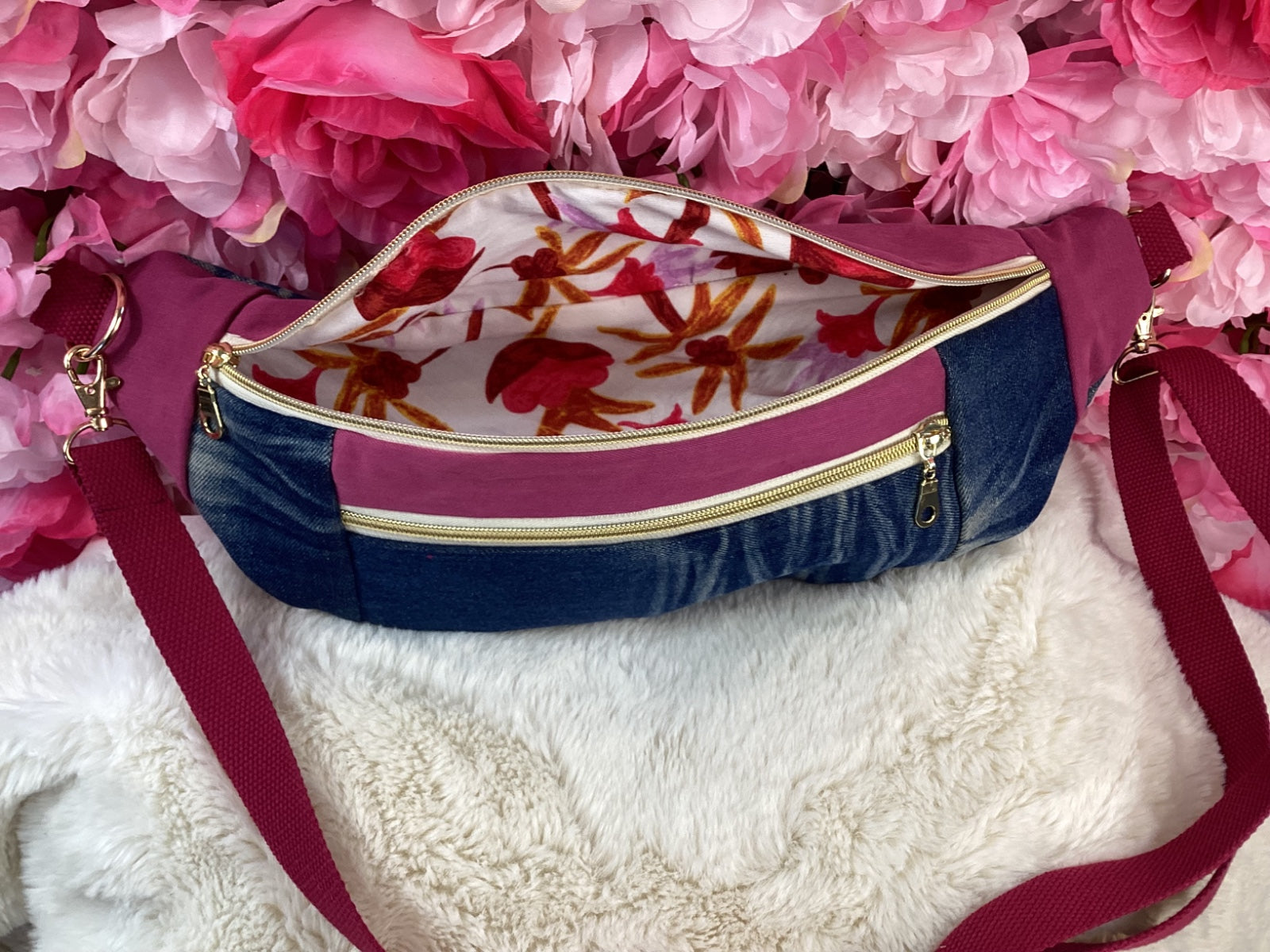 Berry floral – Deja Vu Bags